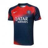 Maglia Formazione PSG 2024 2025 Blu Rosso