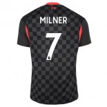 Maglia Liverpool NO.7 Milner Terza 2020 2021 Nero