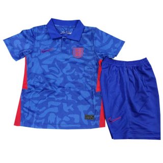Maglia Inghilterra Away Bambino 2020 Blu