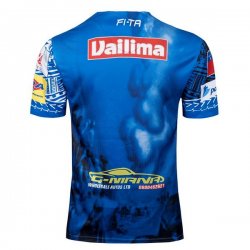 Thailandia Maglia Samoa Home 2017 2018 Blu