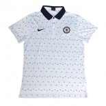 Polo Chelsea 2020 2021 Bianco