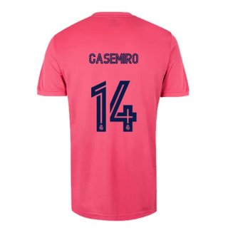 Maglia Real Madrid Away NO.14 Casemiro 2020 2021 Rosa