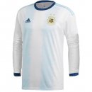 Maglia Argentina Home ML 2019 Bianco Blu Maglia Argentina Home ML 2019 Bianco Blu