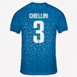 Maglia Juventus NO.3 Chiellini Terza 2019 2020 Blu