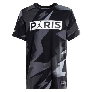 Maglia di Formazione Paris Saint Germain 2019 2020 Nero Grigio