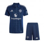 Maglia Manchester United Away Bambino 2024 2025