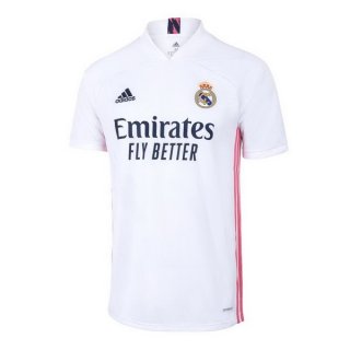 Thailandia Maglia Real Madrid Home 2020 2021 Bianco