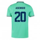 Maglia Real Madrid NO.20 Asensio Terza 2019 2020 Verde Maglia Real Madrid NO.20 Asensio Terza 2019 2020 Verde