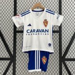 Maglia Real Zaragoza Home Bambino 2023 2024 Maglia Real Zaragoza Home Bambino 2023 2024