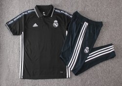 Polo Set Completo Real Madrid 2019 2020 Nero Polo Set Completo Real Madrid 2019 2020 Nero