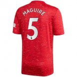 Maglia Manchester United NO.5 Maguire Home 2020 2021 Rosso