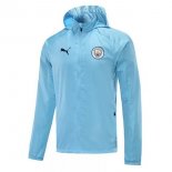 Giacca a vento Manchester City 2021 2022 Blu