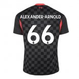 Maglia Liverpool NO.66 Arnold Terza 2020 2021 Nero