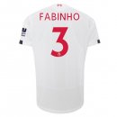 Maglia Liverpool NO.3 Fabinho Away 2019 2020 Bianco Maglia Liverpool NO.3 Fabinho Away 2019 2020 Bianco