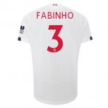 Maglia Liverpool NO.3 Fabinho Away 2019 2020 Bianco