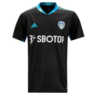 Thailandia Maglia Leeds United Home Portiere 2020 2021 Nero