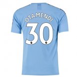 Maglia Manchester City NO.30 Otamendi Home 2019 2020 Blu
