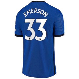 Maglia Chelsea NO.33 Emerson Home 2020 2021 Blu