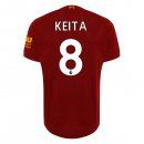 Maglia Liverpool NO.8 Keita Home 2019 2020 Rosso Maglia Liverpool NO.8 Keita Home 2019 2020 Rosso