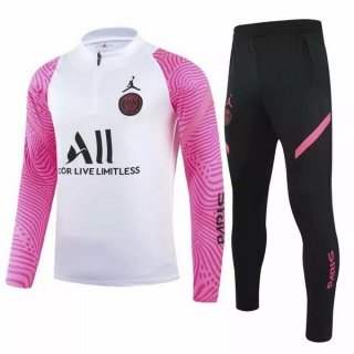 Giacca Paris Saint Germain 2021 2022 Bianco Rosa Nero