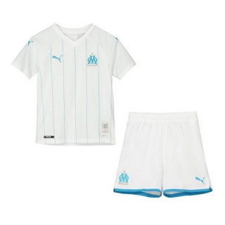 Maglia Marseille Home Bambino 2019 2020 Bianco