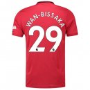 Maglia Manchester United NO.29 Wan Bissaka Home 2019 2020 Rosso Maglia Manchester United NO.29 Wan Bissaka Home 2019 2020 Rosso