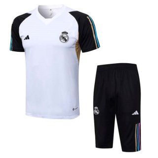Maglia Formazione Real Madrid Set Completo 2023 2024 Bianco