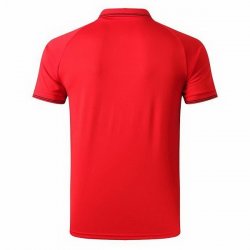 Polo Manchester United 2019 2020 Rosso Giallo Polo Manchester United 2019 2020 Rosso Giallo