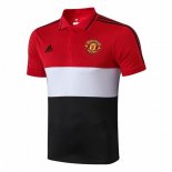 Polo Manchester United 2019 2020 Rosso Bianco Nero