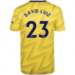 Maglia Arsenal NO.23 David Luiz Away 2019 2020 Giallo