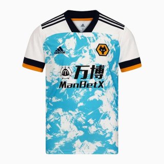 Thailandia Maglia Wolves Away 2020 2021 Bianco