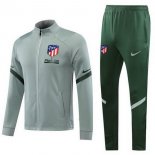Felpa Atletico Madrid 2020 2021 Grigio Verde