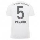 Maglia Bayern Munich NO.5 Pavard Away 2019 2020 Bianco