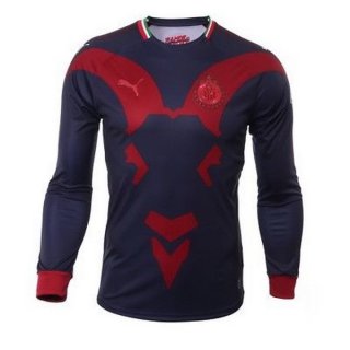 Maglia CD Guadalajara Away ML 2019 2020 Blu