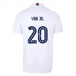 Maglia Real Madrid Home NO.20 Vini Jr. 2020 2021 Bianco