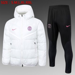Piumino PSG Set Completo 2024 2025 Bianco