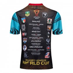 Thailandia Maglia RLWC Selección Nacional 2017 2018 Nero Thailandia Maglia RLWC Selección Nacional 2017 2018 Nero