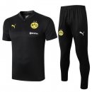 Polo Borussia Dortmund Set Completo 2019 2020 Nero Giallo Polo Borussia Dortmund Set Completo 2019 2020 Nero Giallo
