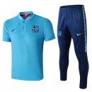 Polo Set Completo Barcellona 2019 2020 Blu Luce Polo Set Completo Barcellona 2019 2020 Blu Luce