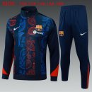 Bambino Giacca Barcellona 2025 2026 Blu Rosso Bambino Giacca Barcellona 2025 2026 Blu Rosso