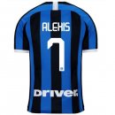 Maglia Inter Milan NO.7 Alexis Cancelo Home 2019 2020 Blu