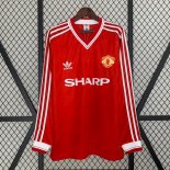 Thailandia Maglia Manchester United Home ML Retro 1986 1988