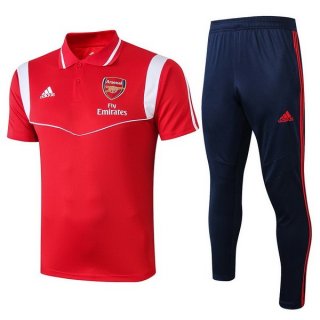 Polo Arsenal Set Completo 2019 2020 Rosso Bianco