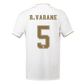 Maglia Real Madrid NO.5 Varane Home 2019 2020 Bianco