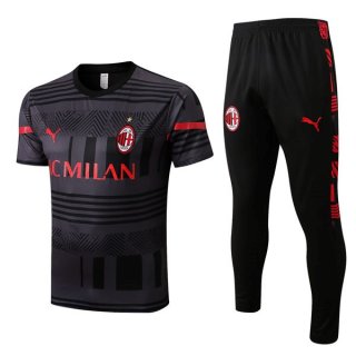 Maglia AC Milan Set Completo 2022 2023 Grigio