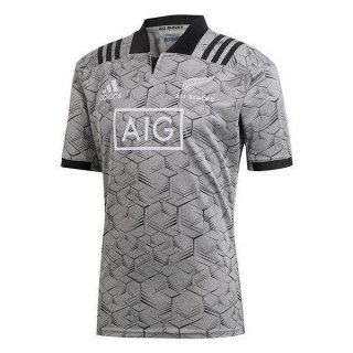 Maglia di Formazione Rugby All Blacks 2018 Grigio