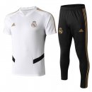 Maglia di Formazione Real Madrid Set Completo 2019 2020 Bianco Nero Maglia di Formazione Real Madrid Set Completo 2019 2020 Bianco Nero