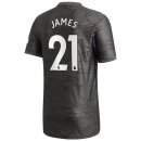Maglia Manchester United NO.21 James Away 2020 2021 Nero