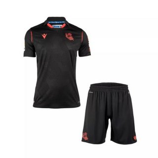 Maglia Real Sociedad Away Bambino 2020 2021 Nero