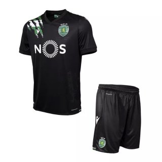 Maglia Lisboa Away Bambino 2020 2021 Nero